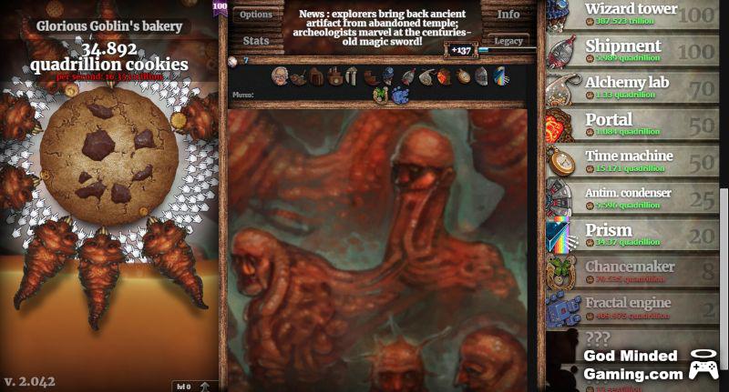 Cookie Clicker Review - Saving Content